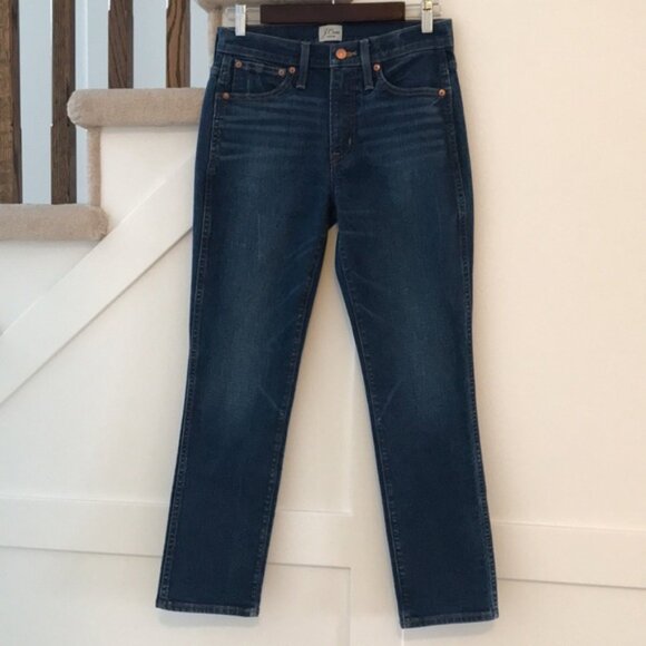 J.Crew Denim Vintage Straight Jeans Size 27 - Picture 2 of 11
